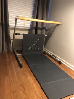 Fluidity Fitness Exercise Barre - Excellent Condition