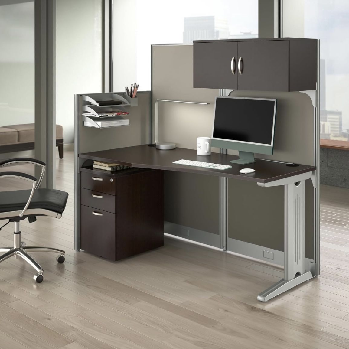 Busch Furniture Cubicle Straight Desk -50% Discount