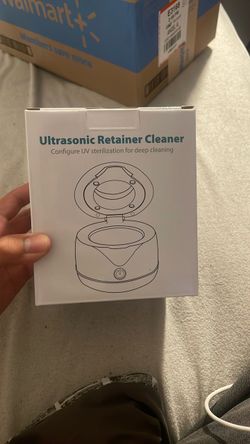 Dental ultrasonic retainer cleaner machine