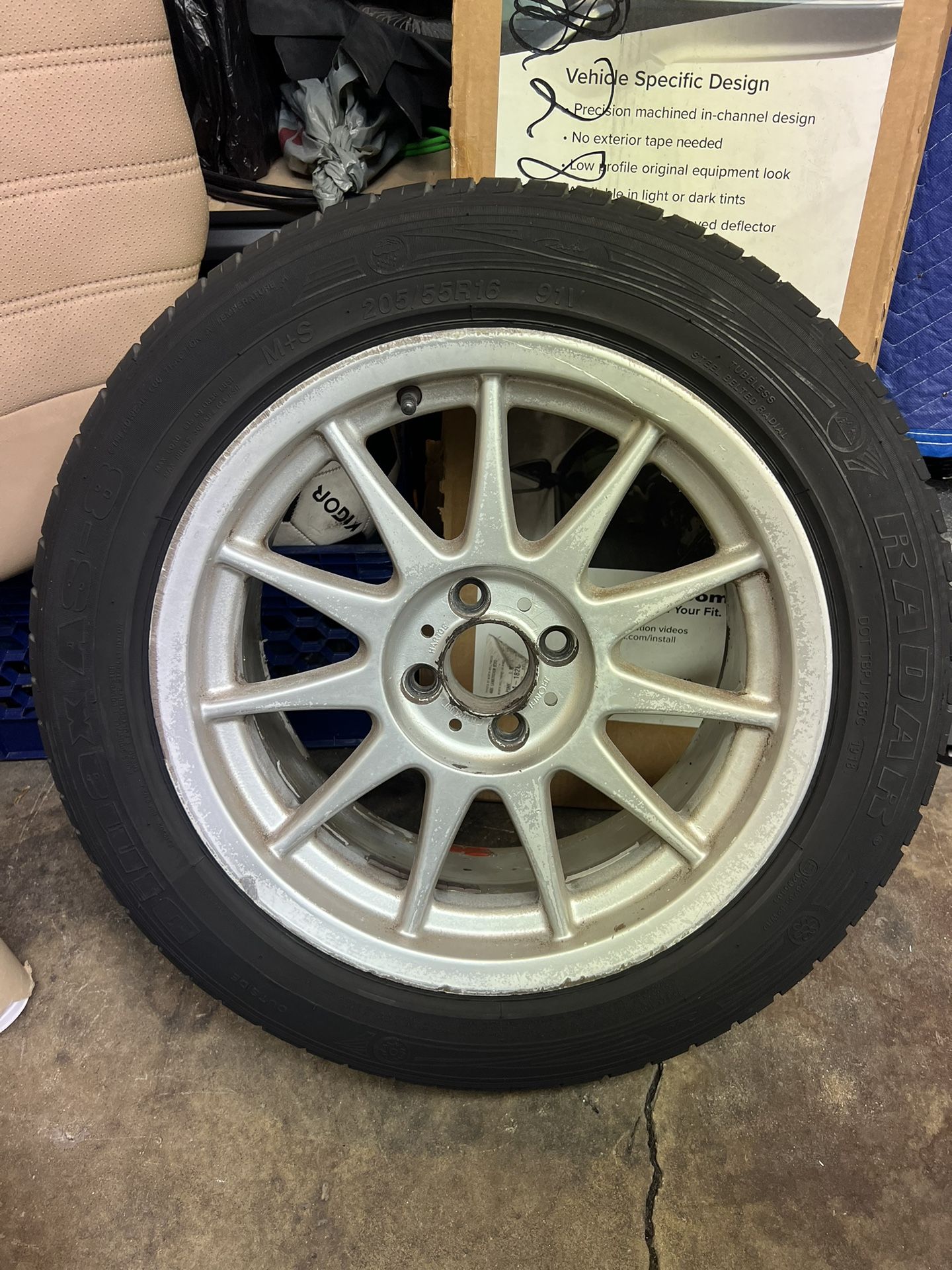 BMW E30 Hartge Ronal 16”x7.5” 4x100 Wheels