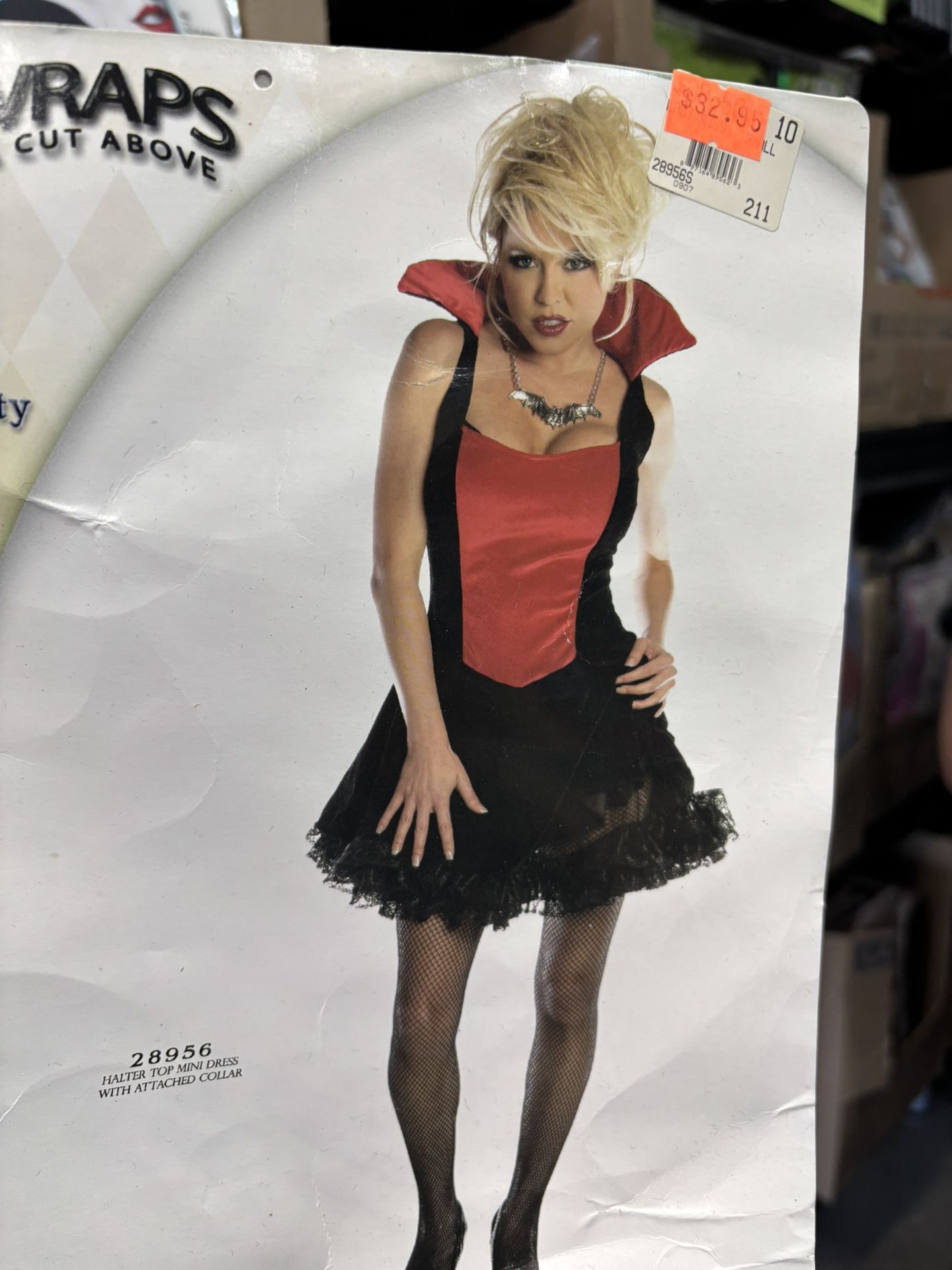 New, Women’s Vampire Costume Size Small