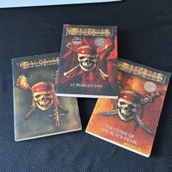 Pirates Of The Caribbean 3 Books Collection