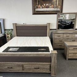 4PC King Bedroom Set 