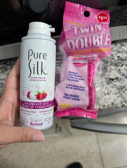 Shaving Cream And Razor $5