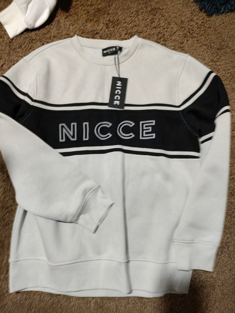Black And White Nicce Sweatshirt 