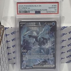Kyurem ex 165/086 Sv: Black Bolt Holo PSA 10