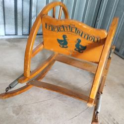 Antique Child Rocker