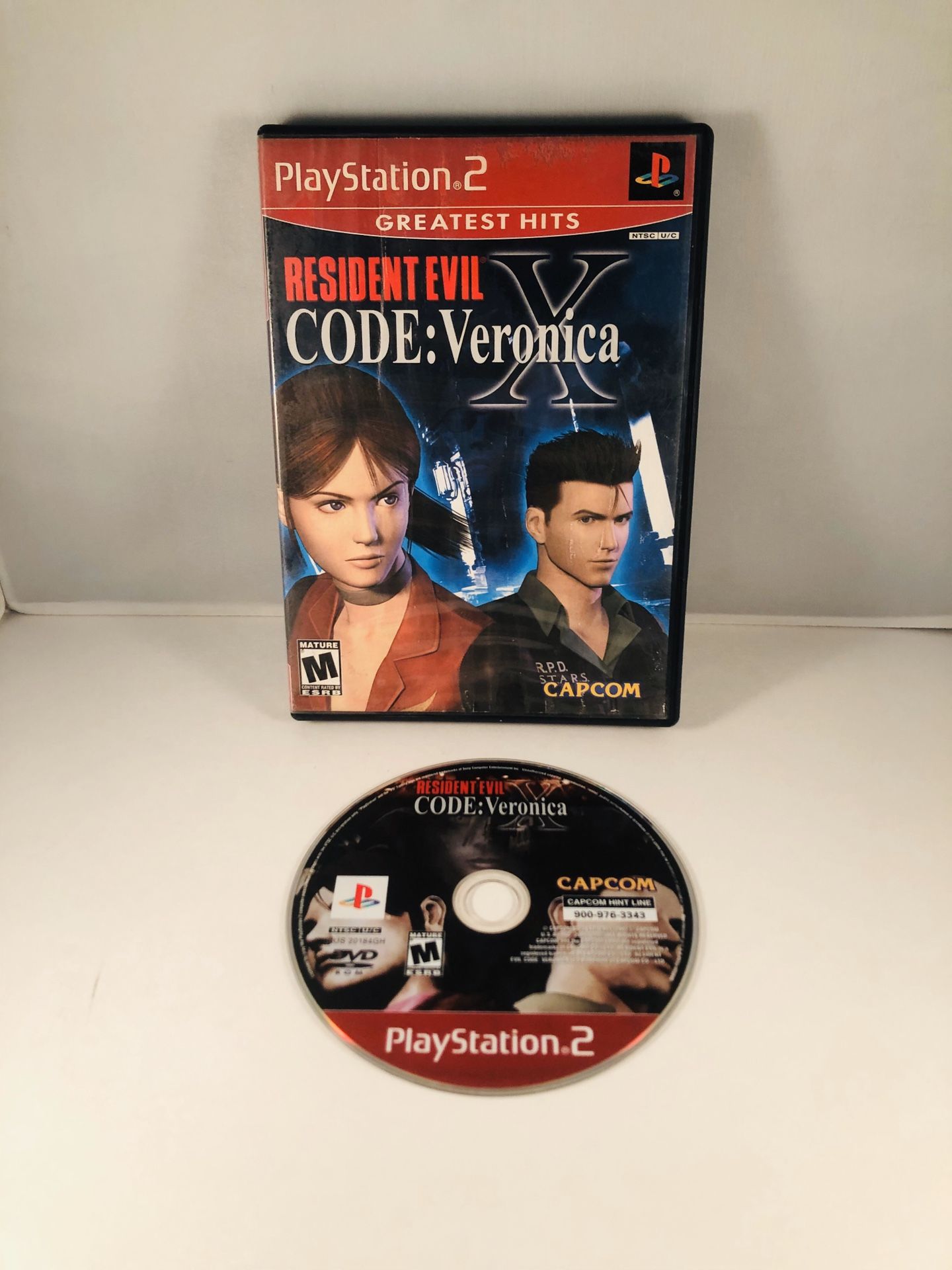 Resident evil code Veronica x PlayStation 2