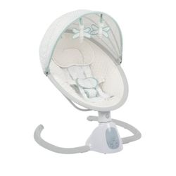 NEW! Monbebe Tranquility Bluetooth Enabled Indoor Baby Swing, Stardust