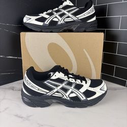 Ds asics gel 1130 black cream size 10 men’s $130