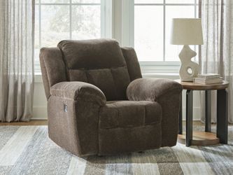 Frohn Chocolate Rocker Recliner