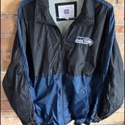 Vintage Seahawks NFL Lined Jacket  