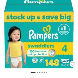Pampers Swaddlers Size 4