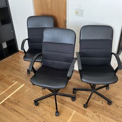 Three (3) Office Chairs