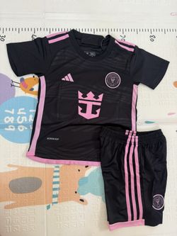 Lionel Messi Inter Miami Jersey 2025 adidas The Fortitude Kit Black | Jersey Teams World