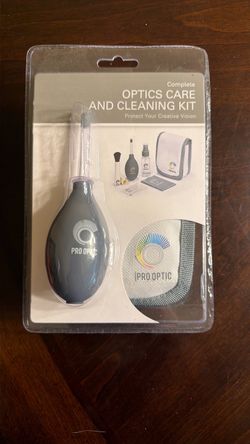 Pro optic cleaning camera kit