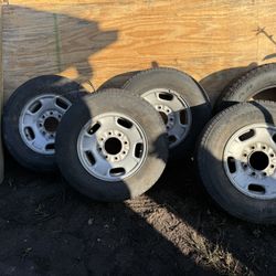 8x180 Wheels & Lt245/75/17 Tires