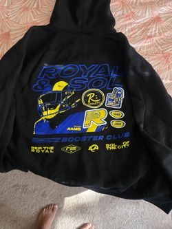 Rams rivalries fullzip hoodie 2xl new starter brand