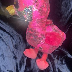 Pink  Weighted Flamingo 