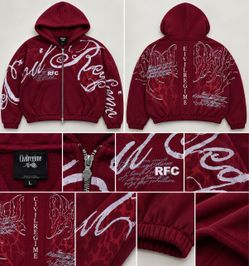 Civilregime RFC Full-Zip Graphic Hoodie and Sweats