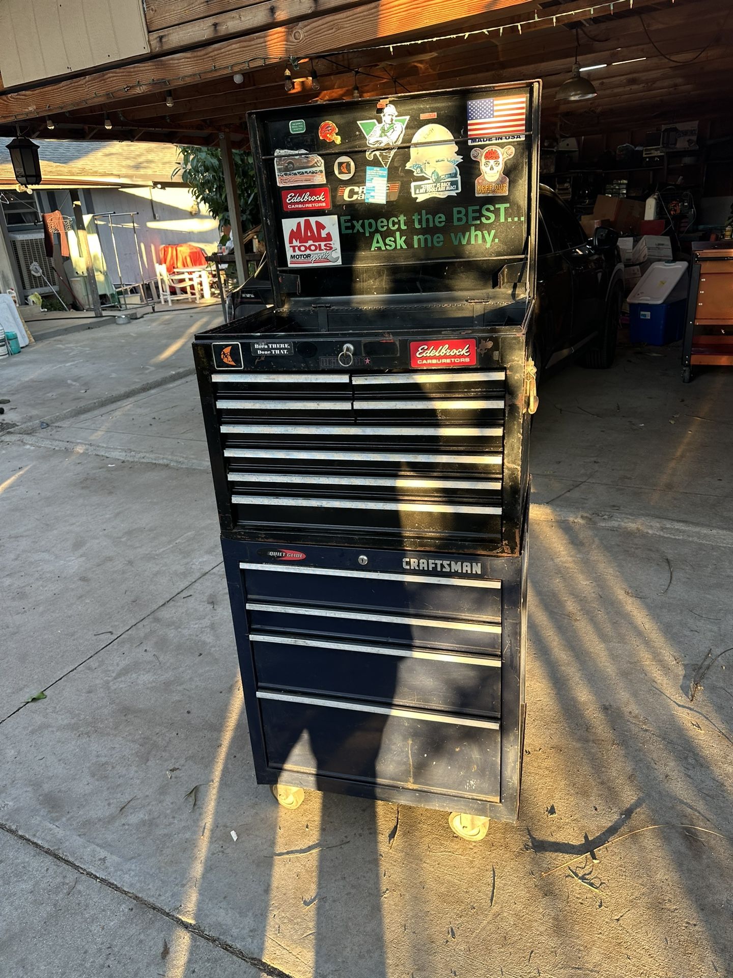 Craftsman Rolling Tool Box 12 Working Drawers