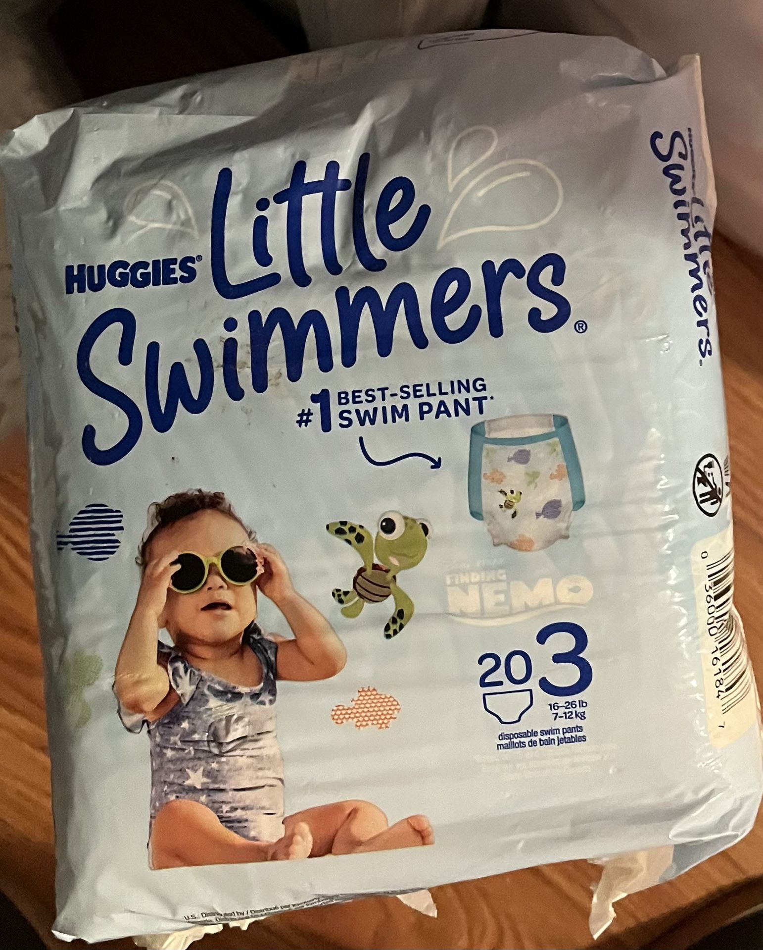 diaper huggies little swimmers size3
