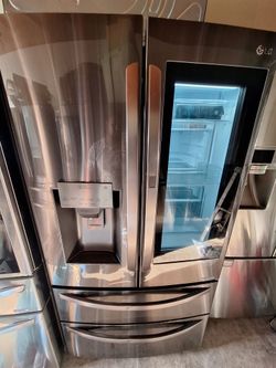 LG Instaview refrigerator