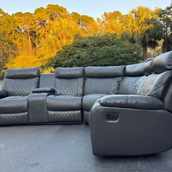 Couch/Sofa Sectional - Manual Recliner - Delivery Available 🚛