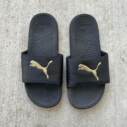 Puma Men's Cool Cat 2.0 Slide Team Gold Slides Sandals Size 10