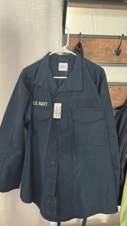 Navy 2 POC blouse