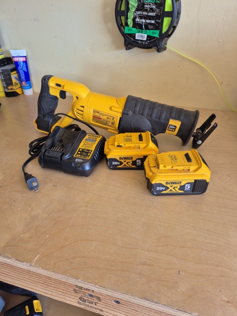 20volt Variable Speed Reciprocating Saw