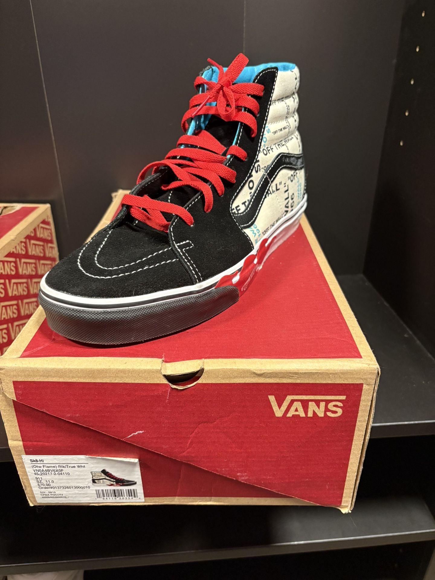Sk-8 High Vans Size 11 Men’s