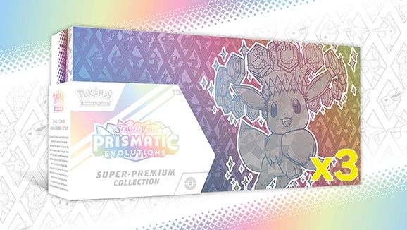 Pokemon Prismatic Evolutions Super Premium Collection