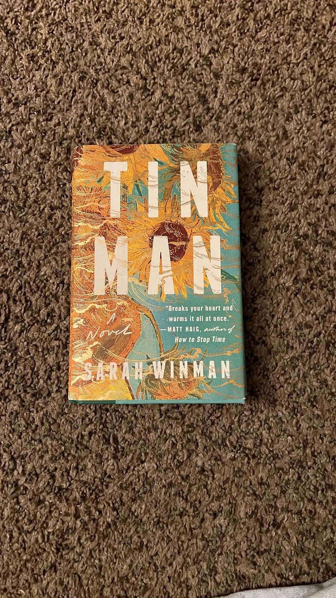Tin Man Book By: Sarah Winman Hardcover