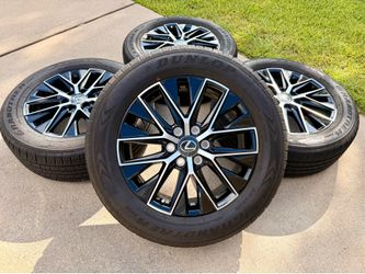 20” Lexus GX550 OEM Premium Plus wheels and Tires 6x5.5 Great conditions
