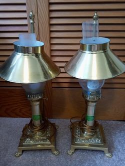Brass lamps
