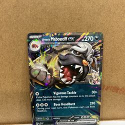 Arven's Mabosstiff Ex #139 Pokemon TCG Destined Rivals