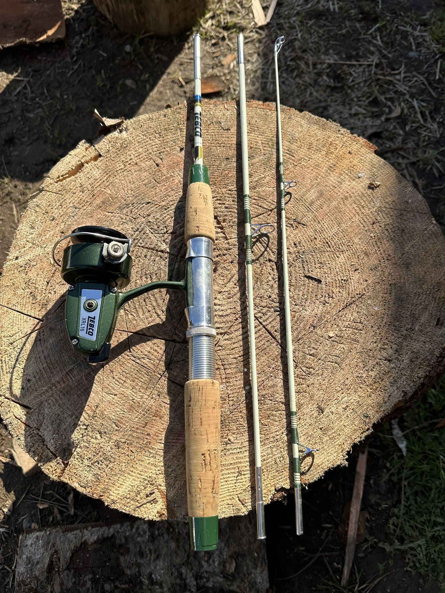 Vintage Zebco Fishing Rod And Reel