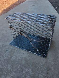 Soccer goalie  sculpture