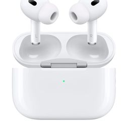 Restored Apple AirPods Pro 2 White With USB-C Charging Case In Ear Headphones (Refurbished)