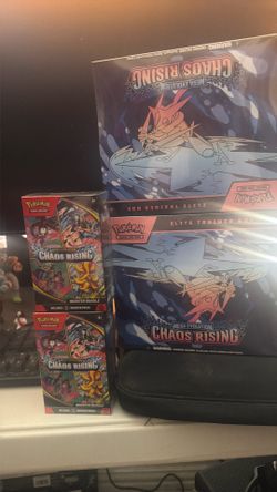 Chaos Rising Etb and Booster Bundle