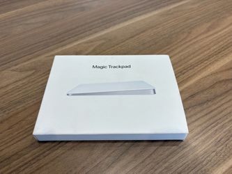 Apple Magic Trackpad in white