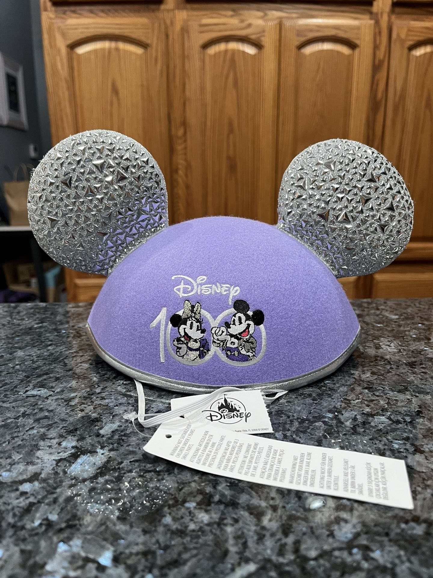 Disney Parks Disney 100 Years of Wonder Mickey Minnie Mouse Ears Hat. Brand New With Tags .