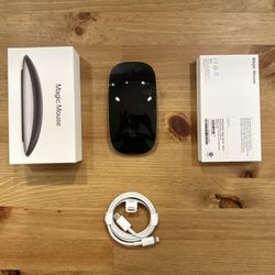 Magic Mouse - Black Multi-Touch Surface