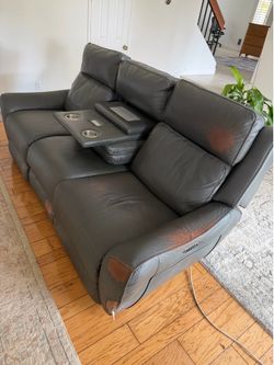 Electric recliner sofa (as is)