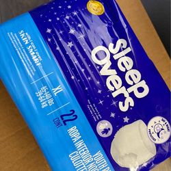 110 count Sleepover Diaper/Pullups