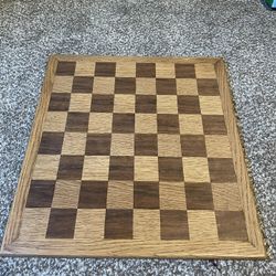 Hand Crafted Wooden Chessboard, Handmaid Wood Chessboard