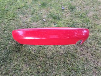 1990 To 1997 Mazda Miata Rear Bumper Cover,  RED  90-97 