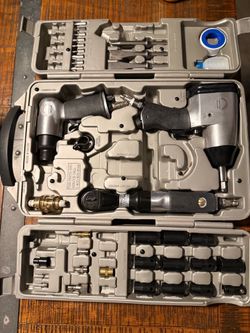 Neumatic tool set (air compressor needed)
