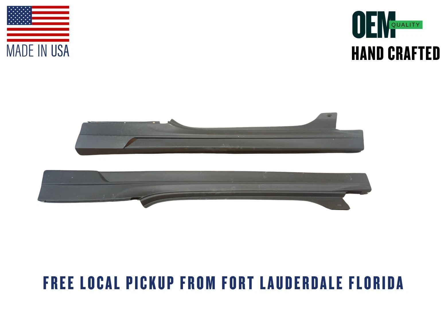 Side Skirt Set Pryor Style For Bentley Continental GT & GTC 2005-2009 USA Made